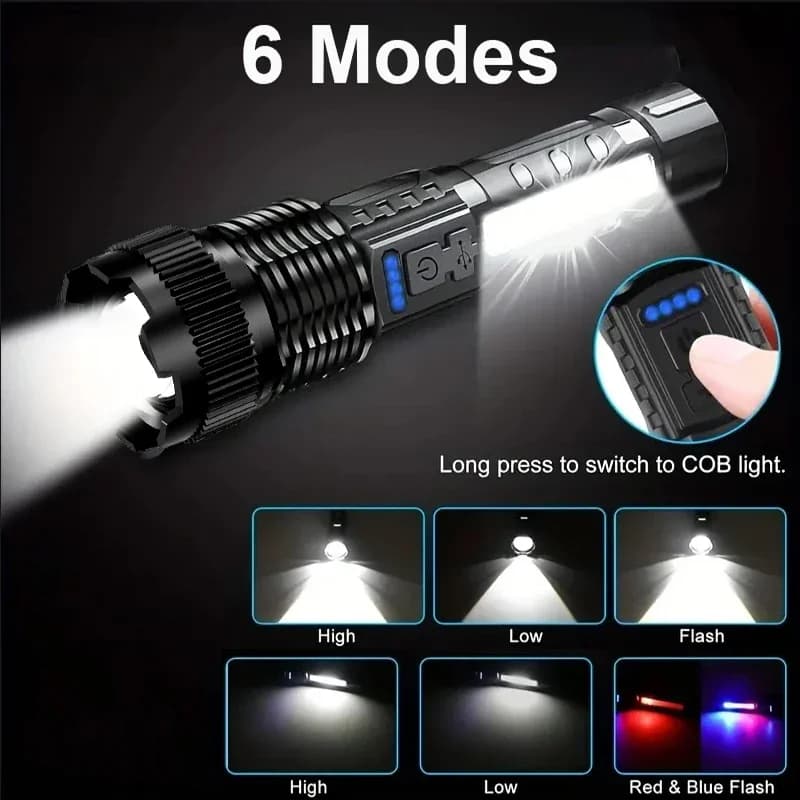 VistaLux High Power Led Flashlights Very Strong thumbnail 2