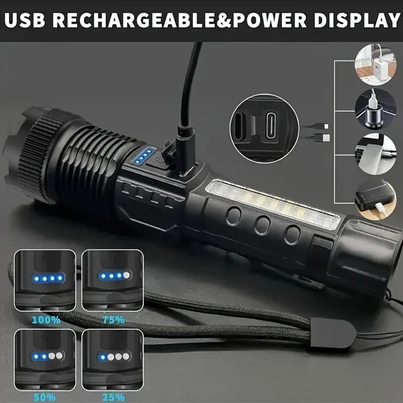 VistaLux High Power Led Flashlights Very Strong thumbnail 4
